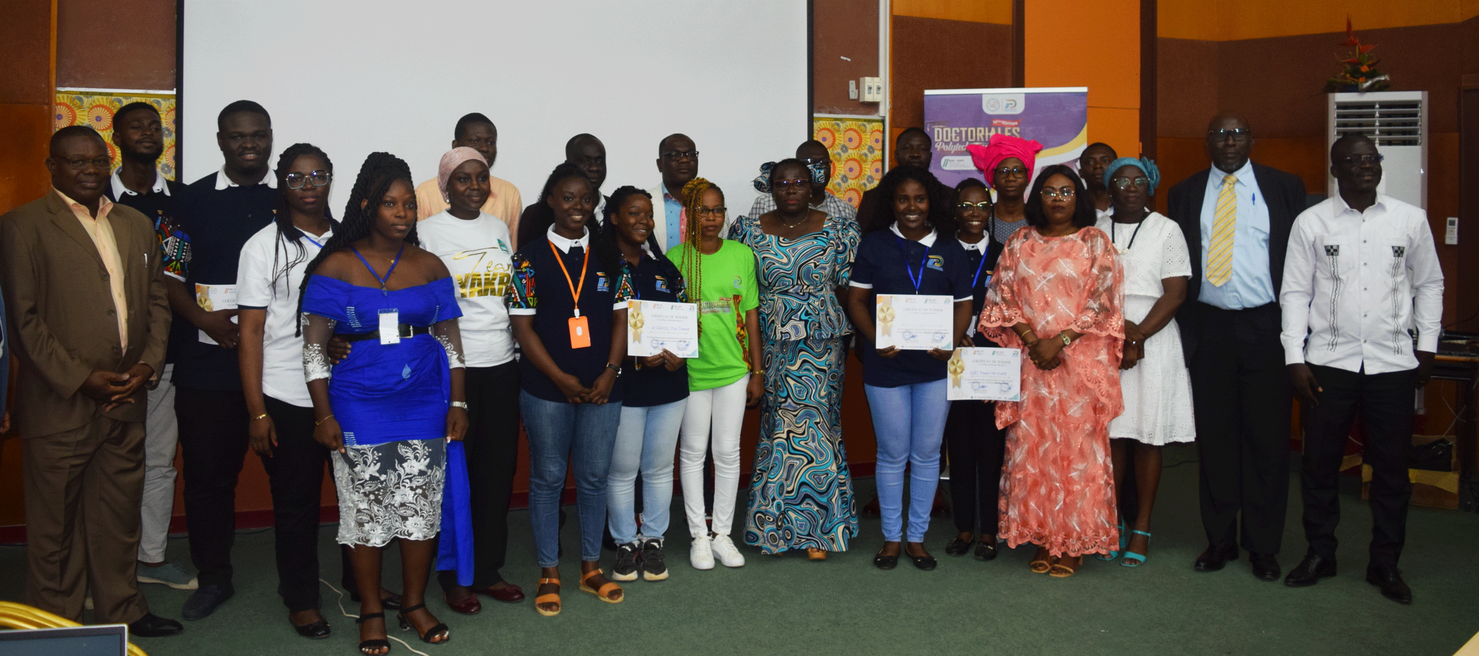 Les différents lauréats de l'Edition 2024